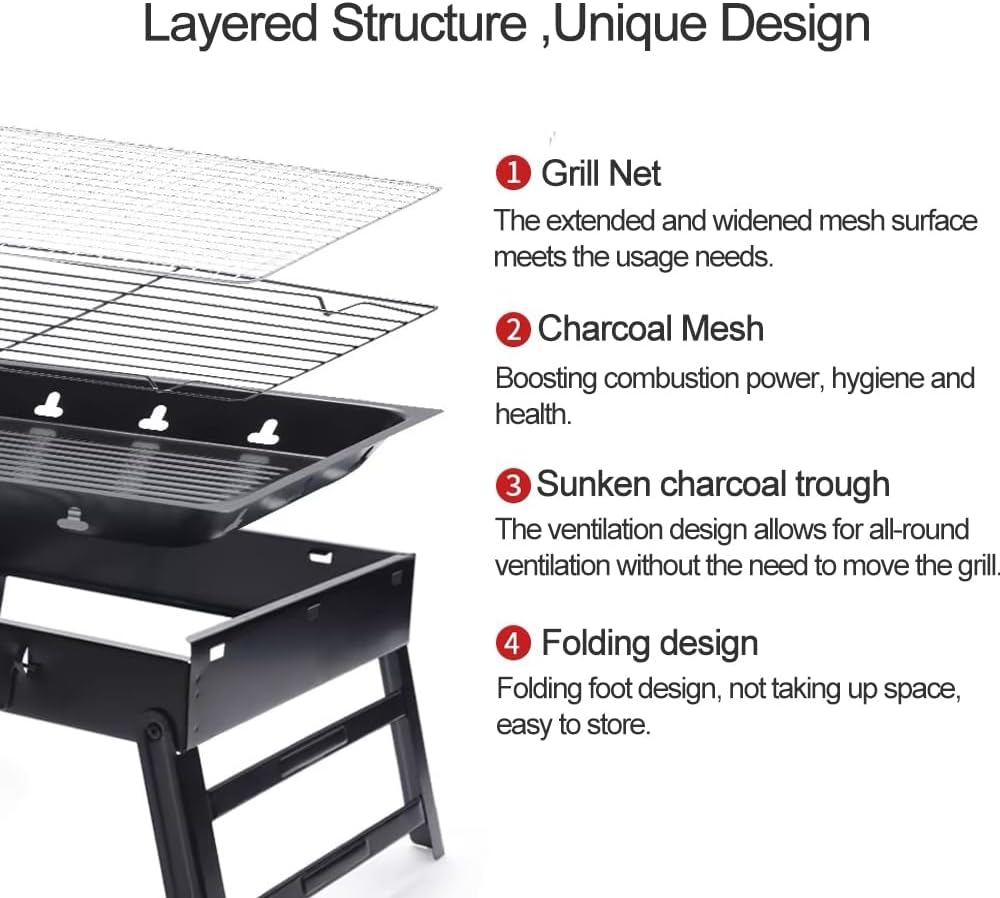 Portable Charcoal Grill