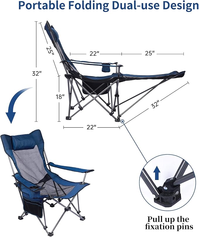 NURTUDIS Camping Lounge Chair