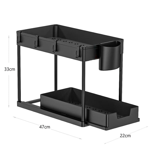 Under sink organizer