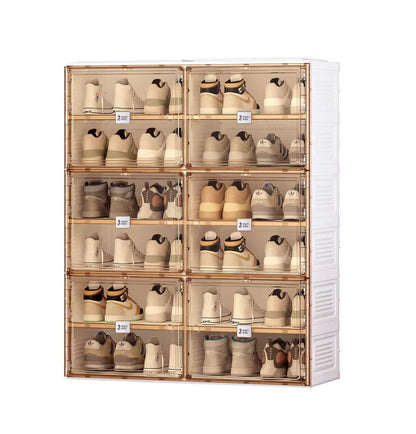 24 pairs shoes cabinet