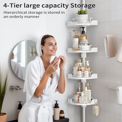 2-4Tier kitchen corner shelf