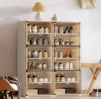 24 pairs shoes cabinet