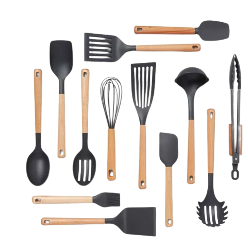 12 Pcs Silicone Cooking Utensils Set