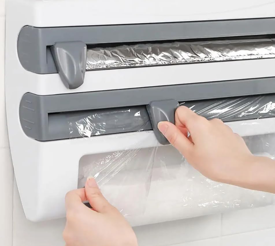 Aluminum Foil and Plastic Wrap Organizer