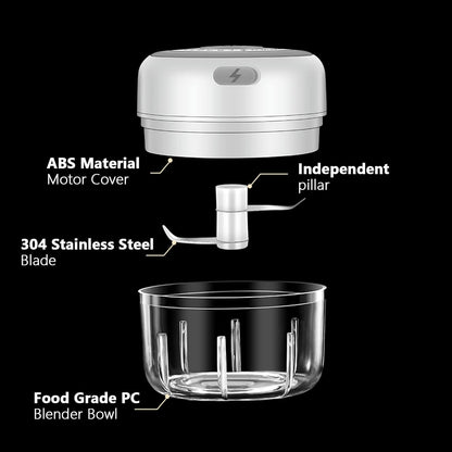 Electric Mini Garlic Chopper