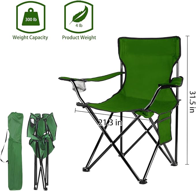 Lightweight Foldable Camping Chair