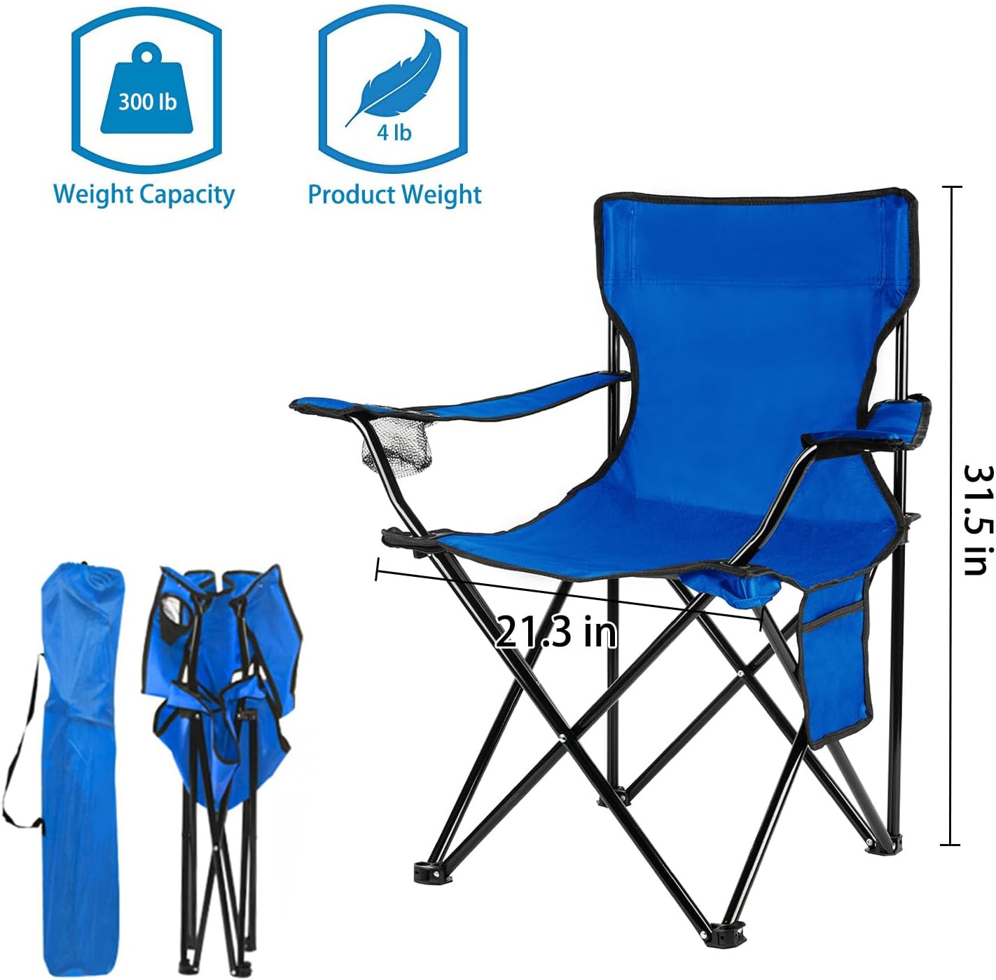 Lightweight Foldable Camping Chair