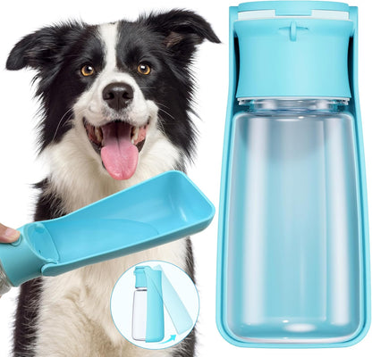 Dog Travel Water Bottle Bowl