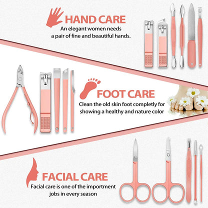 Nail Clippers and Beauty Tool Portable Set
