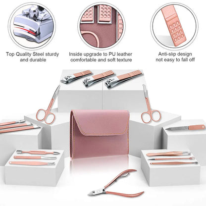 Nail Clippers and Beauty Tool Portable Set