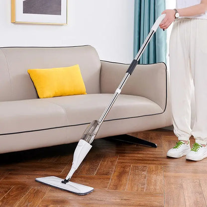 Spray dust mop