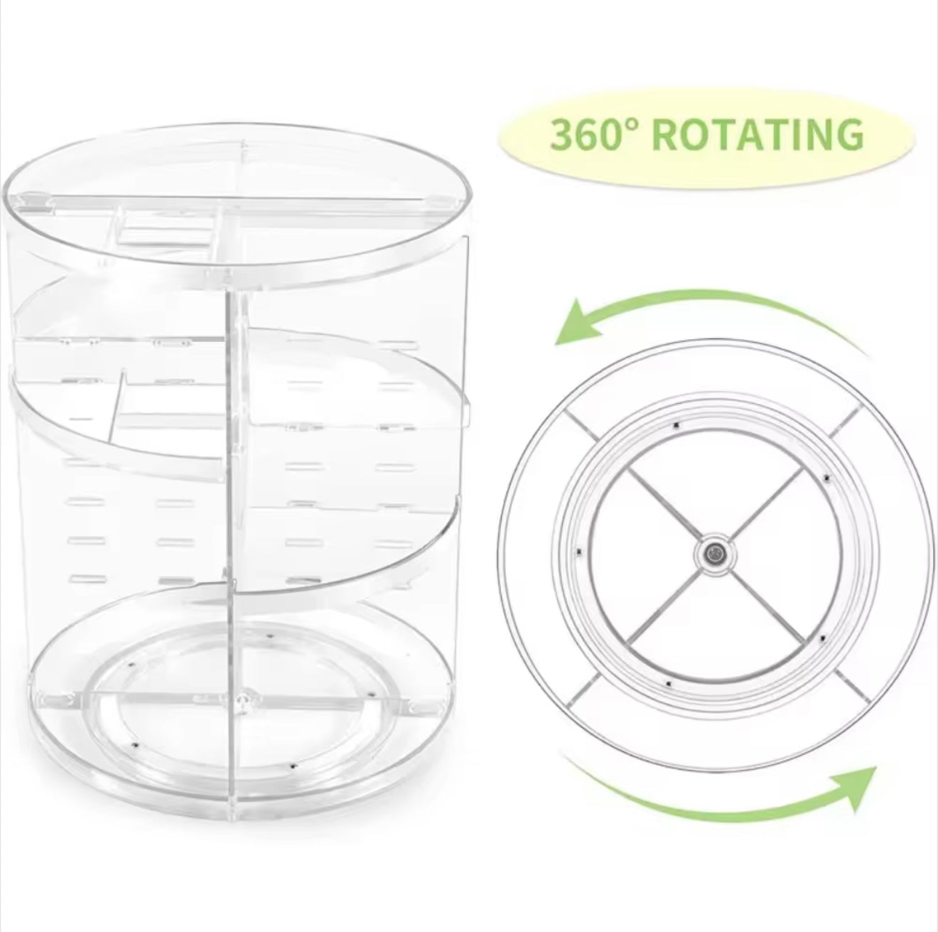 360 degree rotating Oorganizer