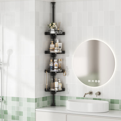 2-4Tier kitchen corner shelf