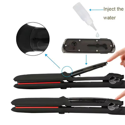 Wide Hair Straightener Iron