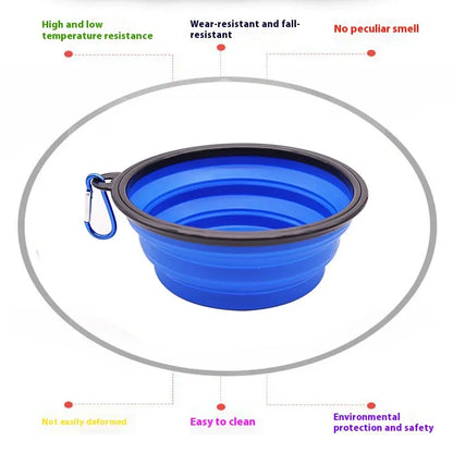 Portable Silicone Dog Bowl