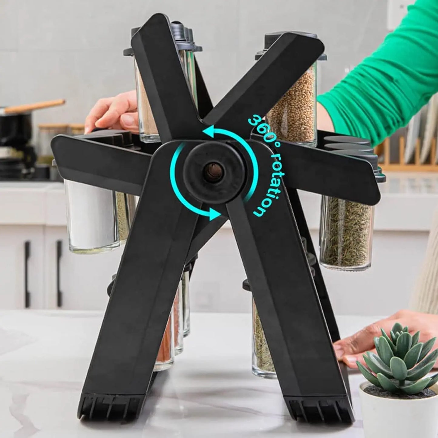 18 Spice Organizer for Kitchen