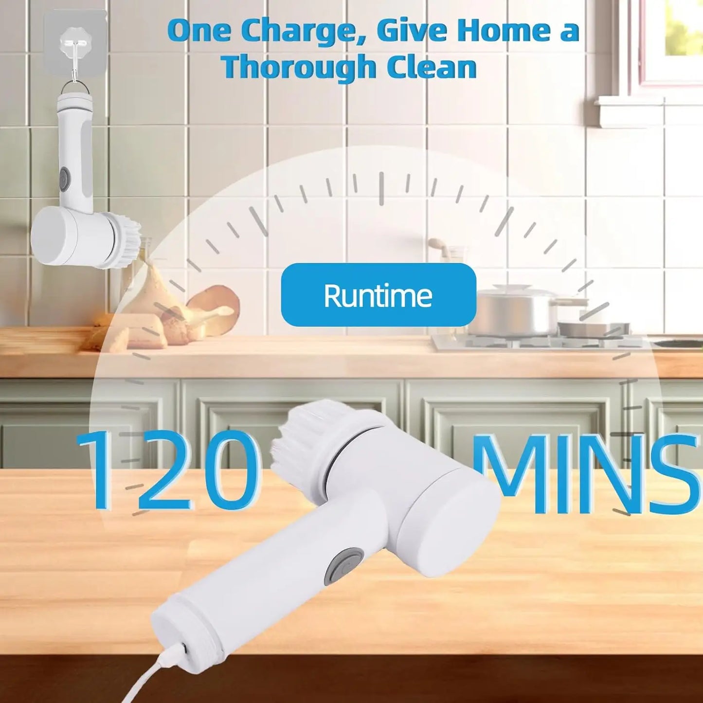 Electric Spin Scrubber