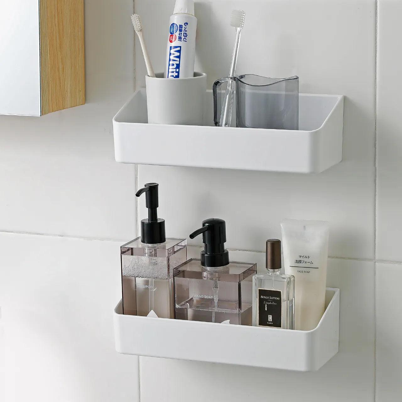 Plastics Bathroom Organizer