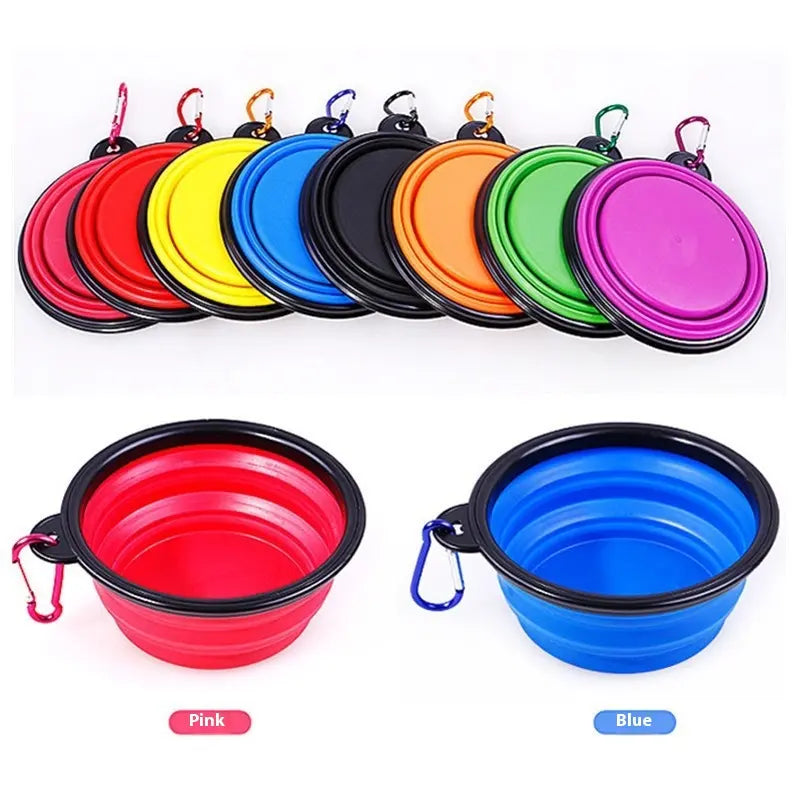 Portable Silicone Dog Bowl