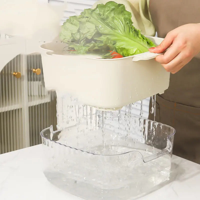 Double-layer Draining Basket