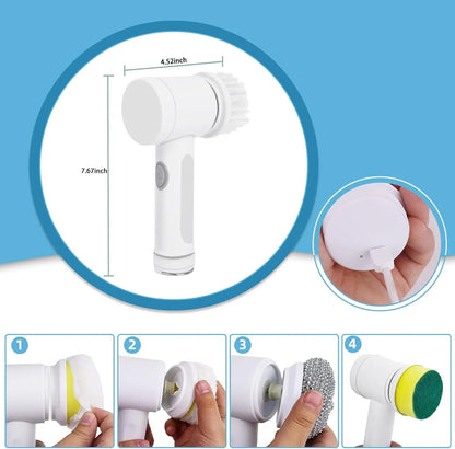 Electric Spin Scrubber