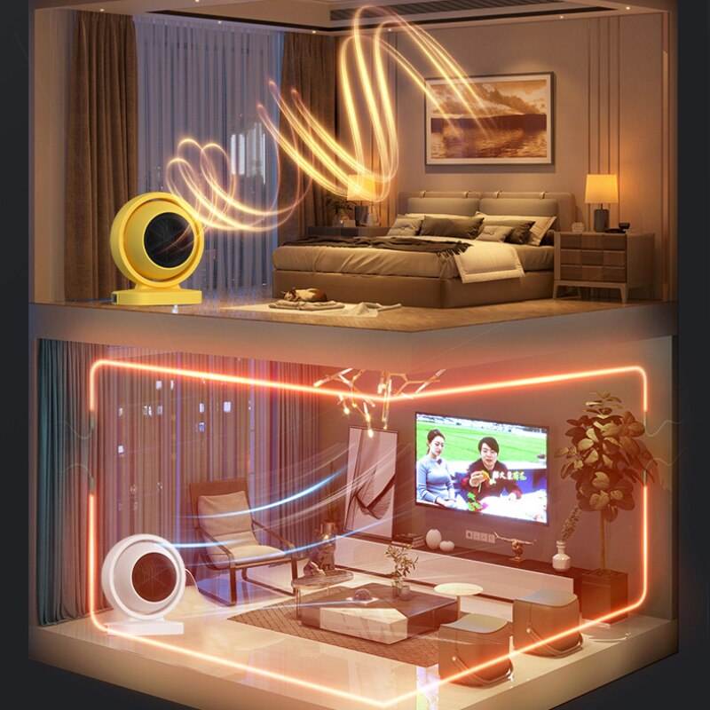 Mini Portable Quiet Heater