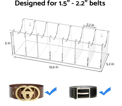 Belts organizer
