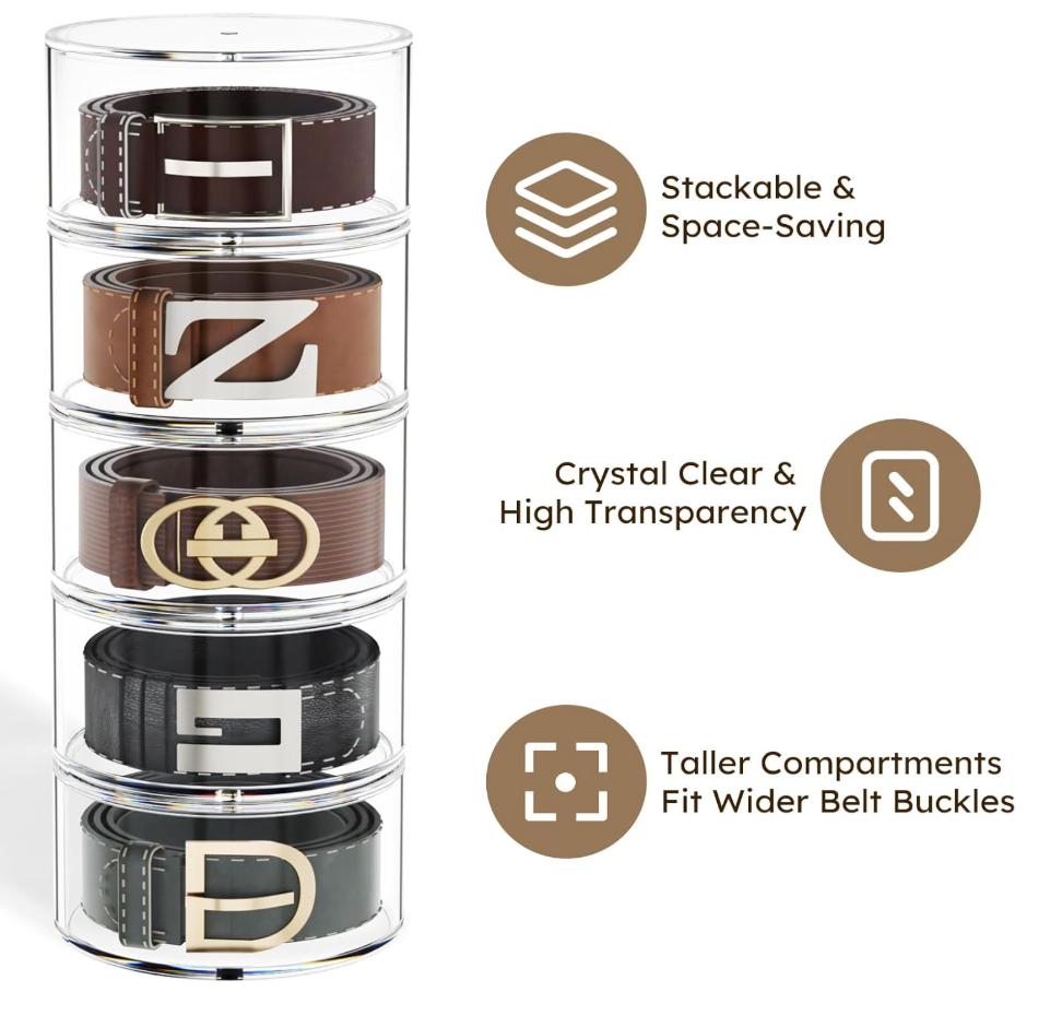 FEMALI belts organizer